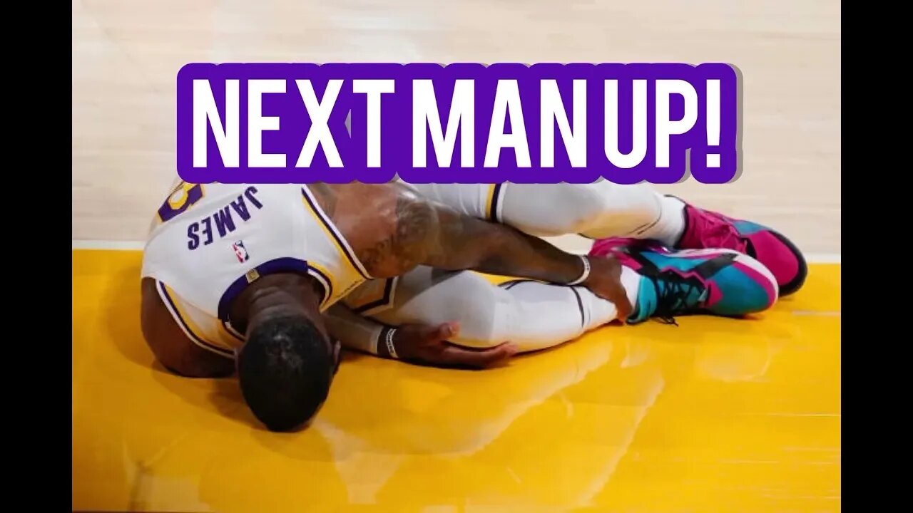 Lebron James Out VS Warriors With Ankle Soreness #lakers #nba