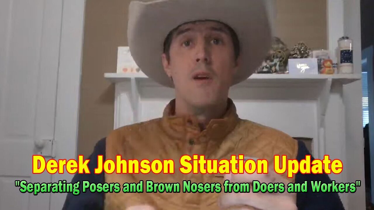 Derek Johnson Situation Update Dec 2: "Separating Posers and Brown Nosers from Doers and Workers"