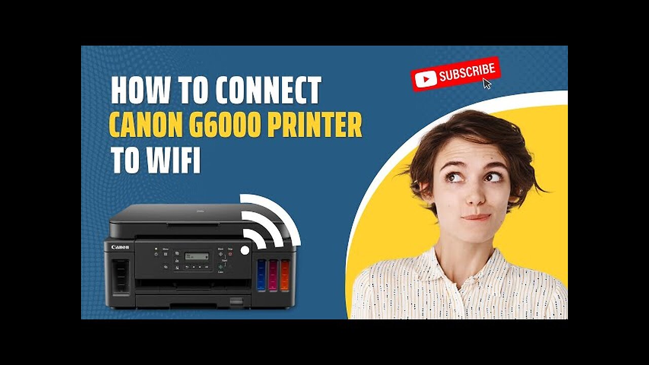 How to Connect Canon G6000 Printer to WiFi?