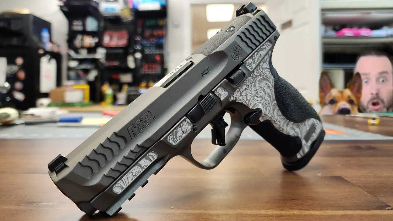 Laser Engraved My M&P9 M2.0 Metal lower | @SmithAndWessonInc