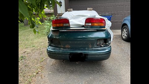 How to take a rear brake light off a 1995 Subaru Impreza