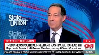 Jamie Raskin: "I haven't seen what the proof is that the FBI has been weaponized"