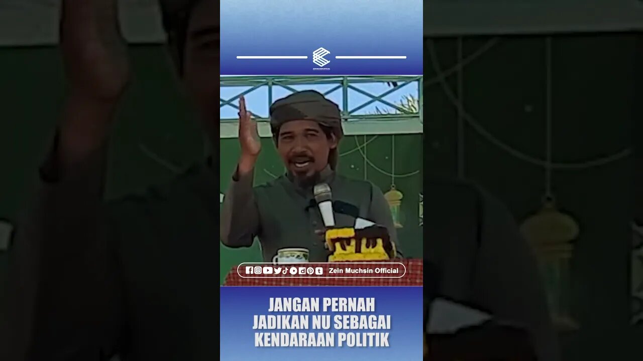 Jangan Pernah Jadikan NU Sebagai Kendaraan Politik