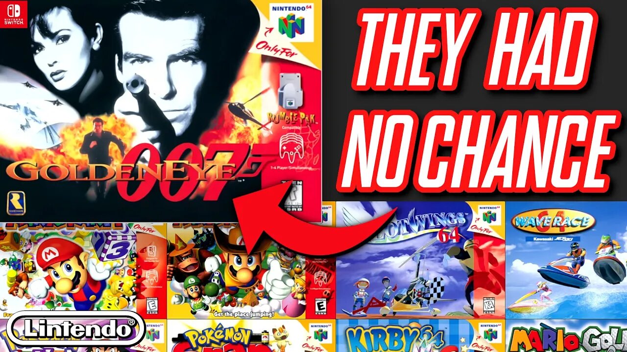 I Gave My Friends LEGENDARY WINS In This Game!! | GoldenEye 007 N64