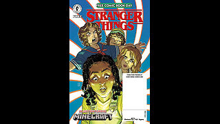 Review Free Comic Book Day 2020: Stranger Things/Minecraft