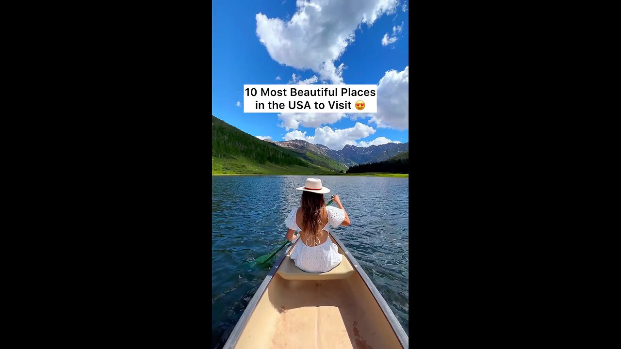 Most Beautiful Places in the USA 😍 What would be on your list?