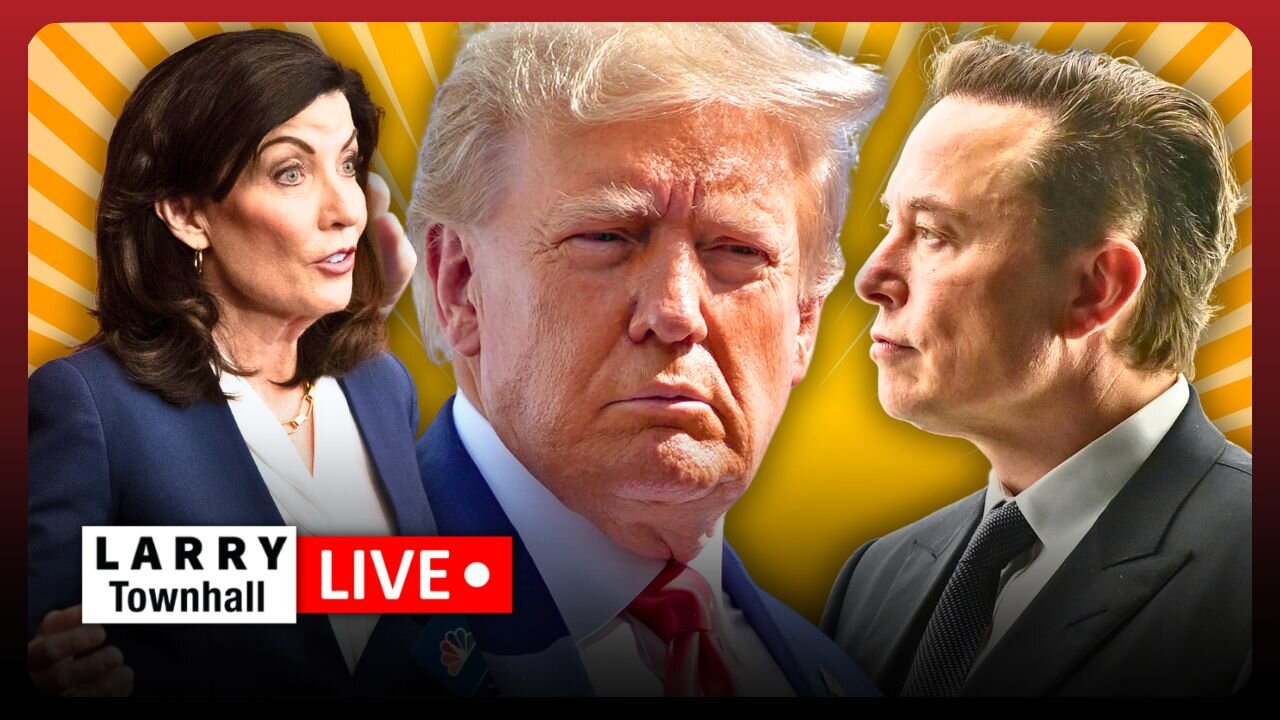 Trump Seeking MARTYRDOM, Musk's GRAVE Warning, Kathy Hochul's RACISM! | Larry Live!