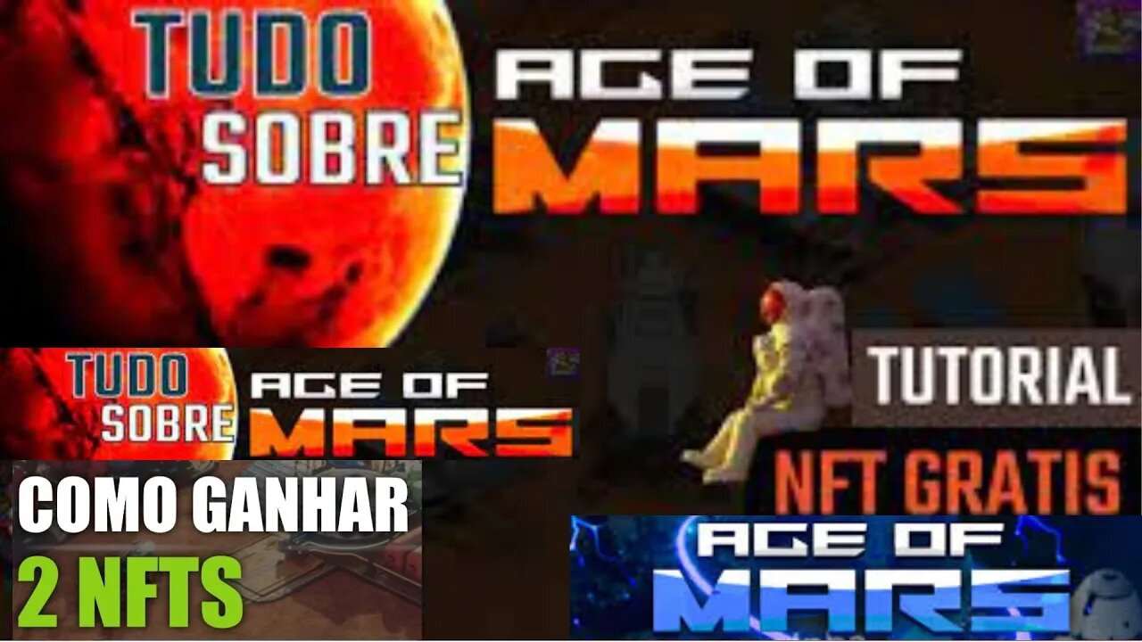 AGE OF MARS DANDO 2 NFTS GRATIS / TUTORIAL COMPLETO