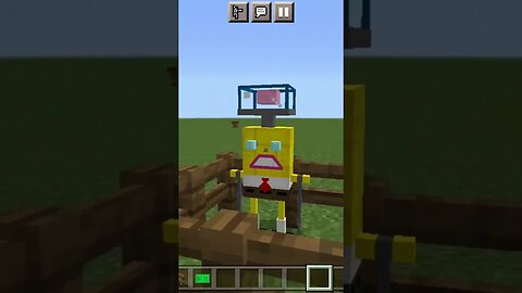 SpongeBob in Minecraft! #shorts