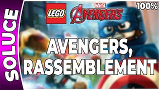 LEGO : Marvel's Avengers - AVENGERS, RASSEMBLEMENT - 100 % Minikits, Perso, Brique rouge, Stan Lee