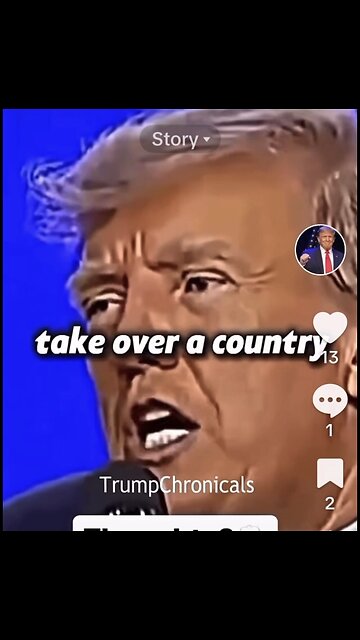 Captioned - Russia didn’t invade a country under Trump’s term