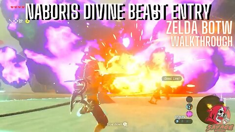 NABORIS ENTRY WALKTHROUGH DIVINE BEAST ZELDA BOTW