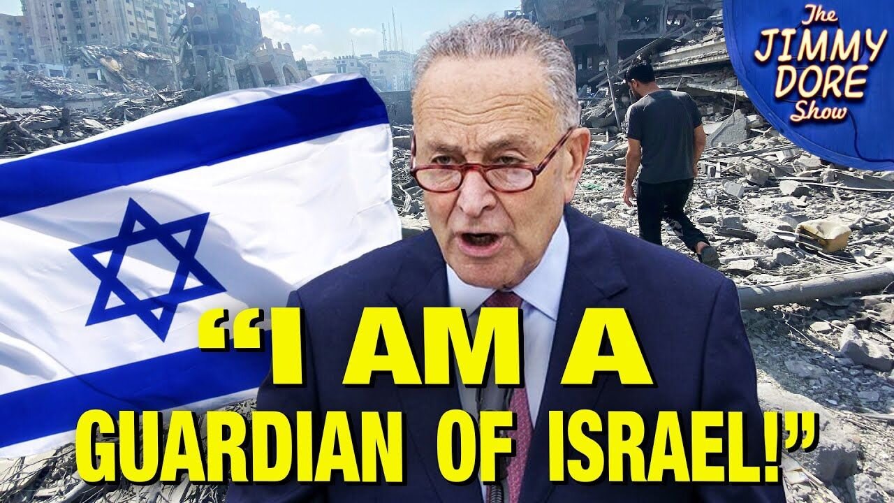 “My Job As Senator Is To Defend Israel!” Says Chuck Schumer (w/ Dennis Kucinich)