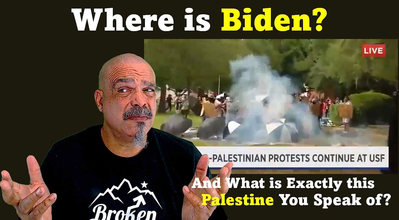 The Morning Knight LIVE! No. 1277- Where is Biden? And What Exactly is this Palestine You Speak Of?