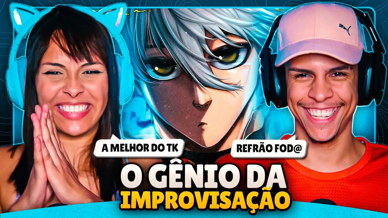 TK RAPS - Rap do Seishiro Nagi (Blue Lock) / Gênio do Improviso | [React em Casal] 🔥