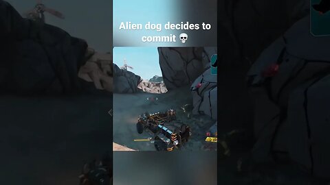 Alien dog pulverized by truck | Borderlands 3