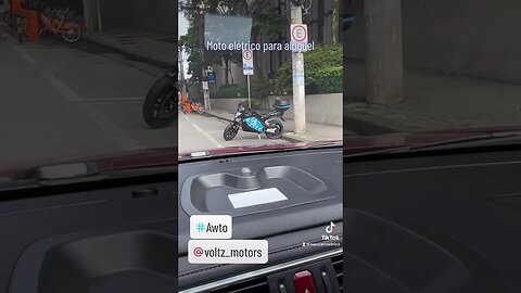 Moto elétrico por App