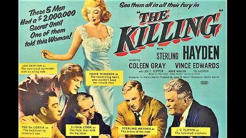 THE KILLING 1956 Small Time Crook has a Grand Plan for a Big Payday FULL MOVIE in HD