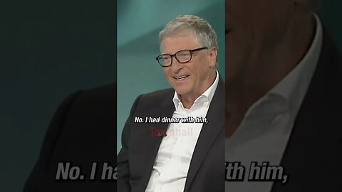 "There never was any relationship of any kind..." Bill Gates looks NERVOUS being asked about Epstein