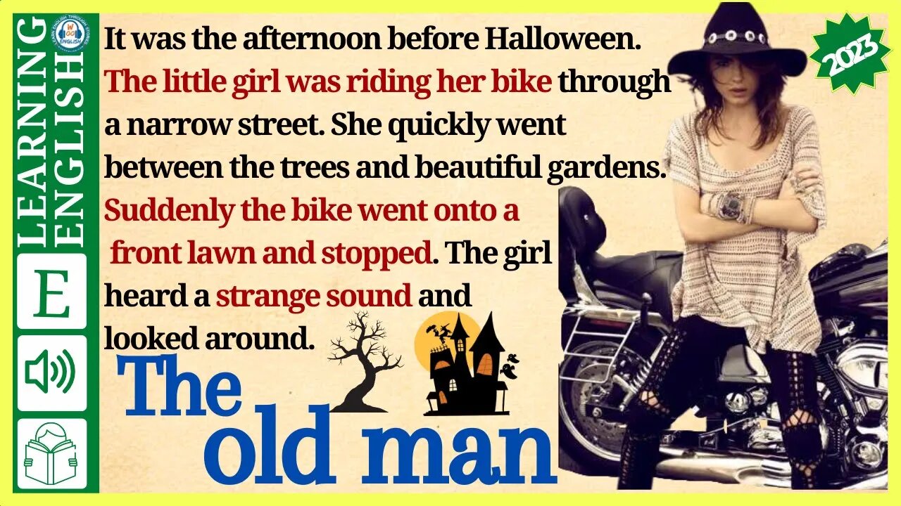 learn English through Story 🍁 The old man - Graded Reader Level 1 | WooEnglish