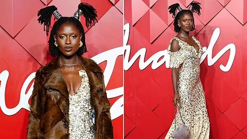 Jodie Turner-Smith Wows at Fashion Awards 2024