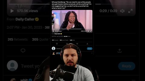 Whoopi Goldberg Asks if We Need to See White People Get Beat Up