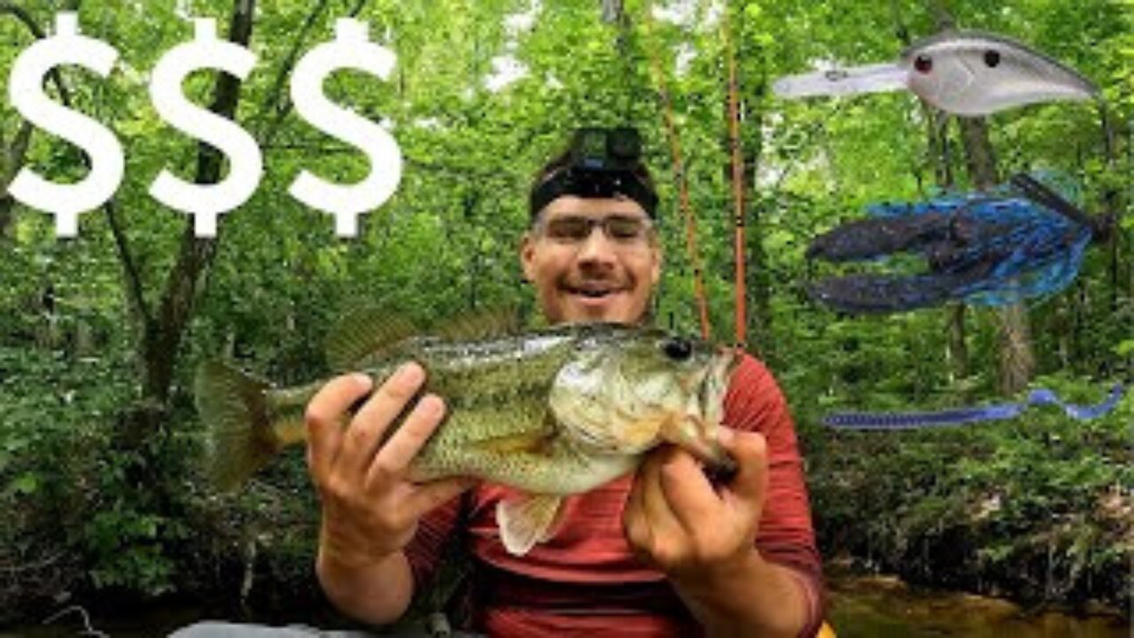 An Amazing Day Of Largemouth Bass Fishing. Turns Into Money. $$$