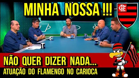 "Não quer dizer nada", Piperno dispara | ATUAÇÃO DO FLAMENGO NÃO CONVENCE E GERA DEBATE INTERESSANTE