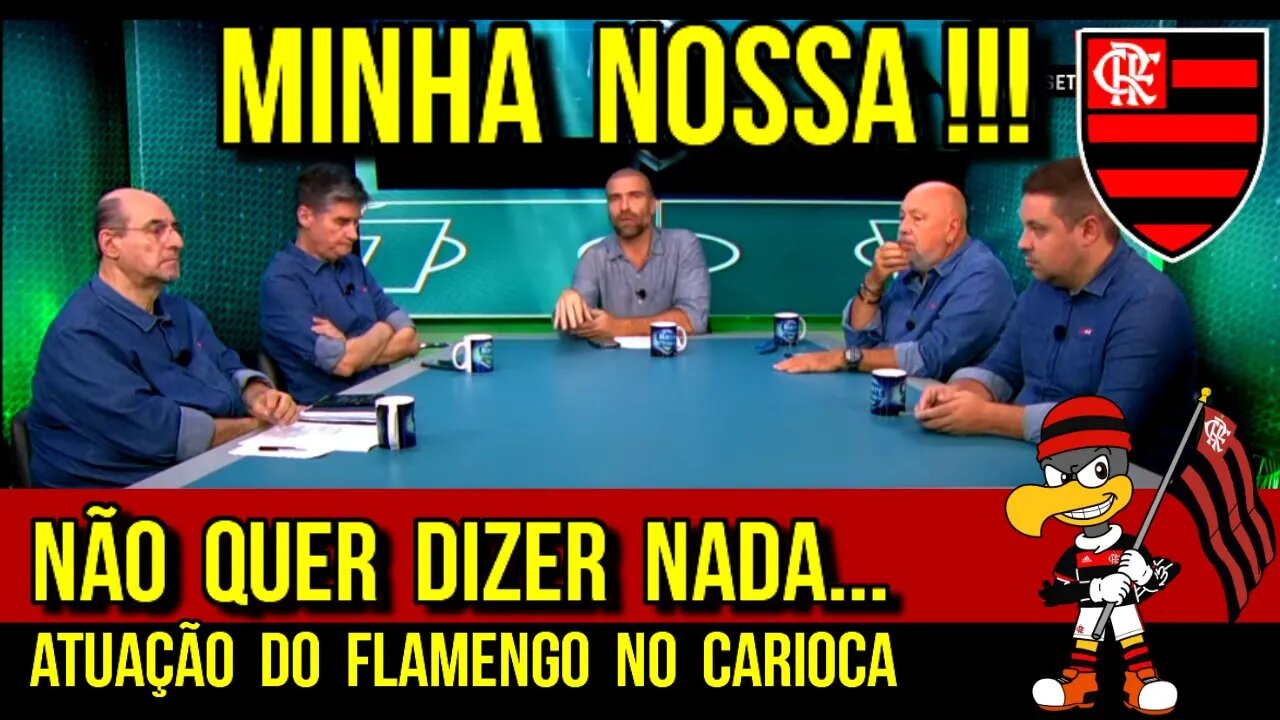 "Não quer dizer nada", Piperno dispara | ATUAÇÃO DO FLAMENGO NÃO CONVENCE E GERA DEBATE INTERESSANTE