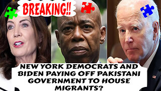 BOMBSHELL REPORT ADAMS HOCHUL AND BIDEN PAY 220 MILLION TO PAKISTANI GOVERNMENT TO HOUSE ILLEGALS