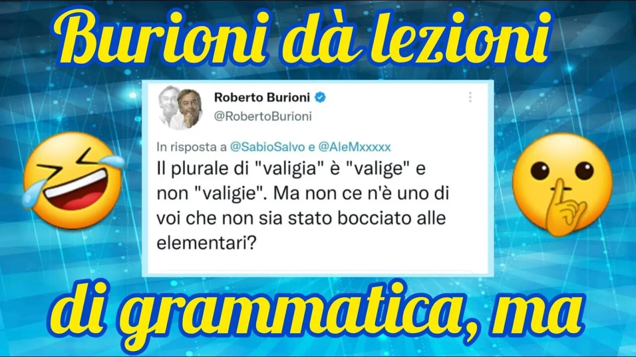 Burioni fa l'ennesima figuraccia!