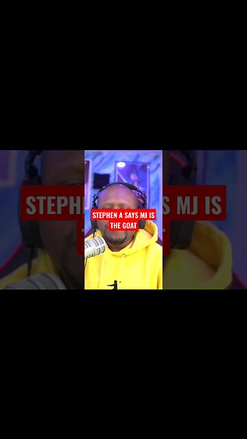 Stephen A Smith SHUTS DOWN any talk of LeBron James as the NBA GOAT! He's NOT Jordan!