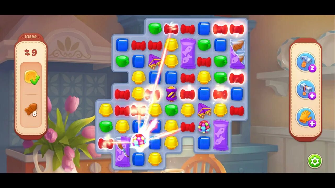 Playrix Homescapes Gameplay Walkthrough Level 10599