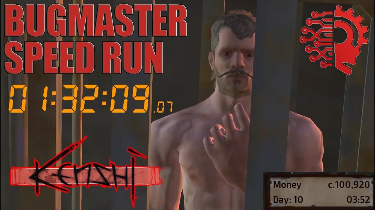 BugMaster Any% Hardcore - Day10 - Kenshi - World Record