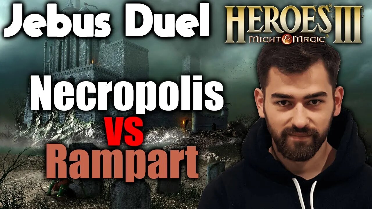 Necropolis vs Rampart | Gluhammer Heroes HotA 3 Multiplayer PL