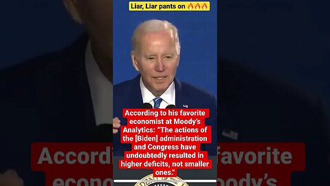 No one cares he lies