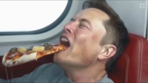 AI Generated Elon Musk Eating Pizza🍕