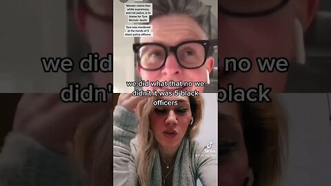 SJW blames Wh*te People for Tyre Nichols 🤦🏼‍♀️ #tiktok #shorts