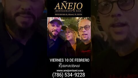 🔥LA FIESTA ESTE VIERNES ES EN AÑEJO,☎️ LLAMA Y RESERVA 👍