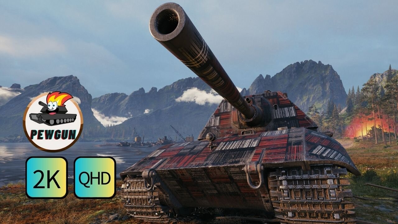 E 100 無敵戰神！ | 8 kills 9.5k dmg | world of tanks | @pewgun77