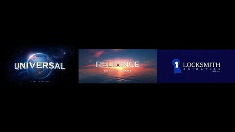 Universal Pictures/Reliance Entertainment/Locksmith Animation | Movie Logo Mashup