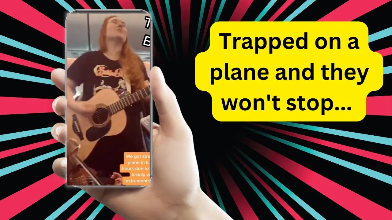 😳 it should be illegal to do this when you're trapped on a plane