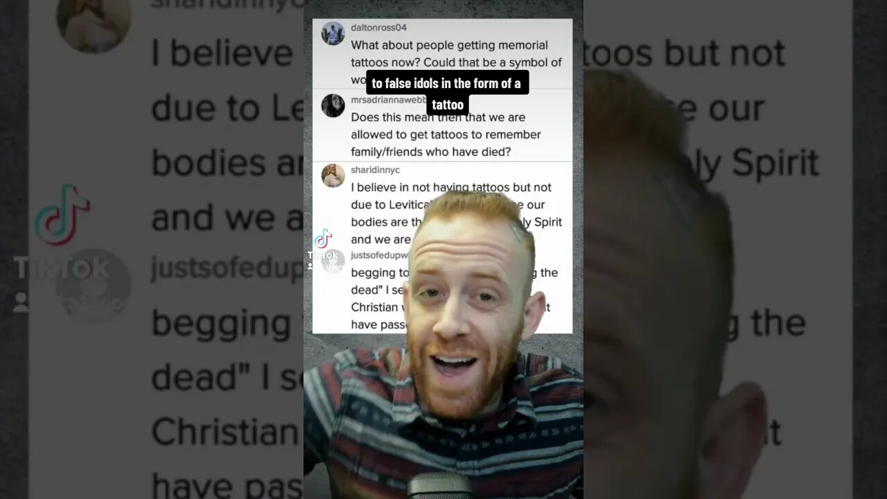 Full on TikTok Part 2 Christians CANT Have TATTOOS! #jesus #bible #god #faith #motivation