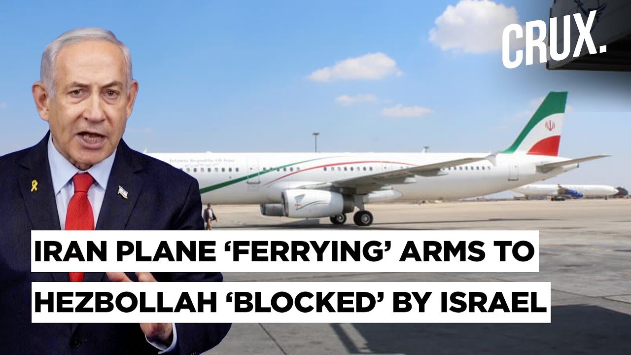 Israel ‘Blocks’ Iran Plane ‘With Hezbollah Arms’ Over Syria, ‘Bombs’ Lebanon, Houthis Hit US Warship