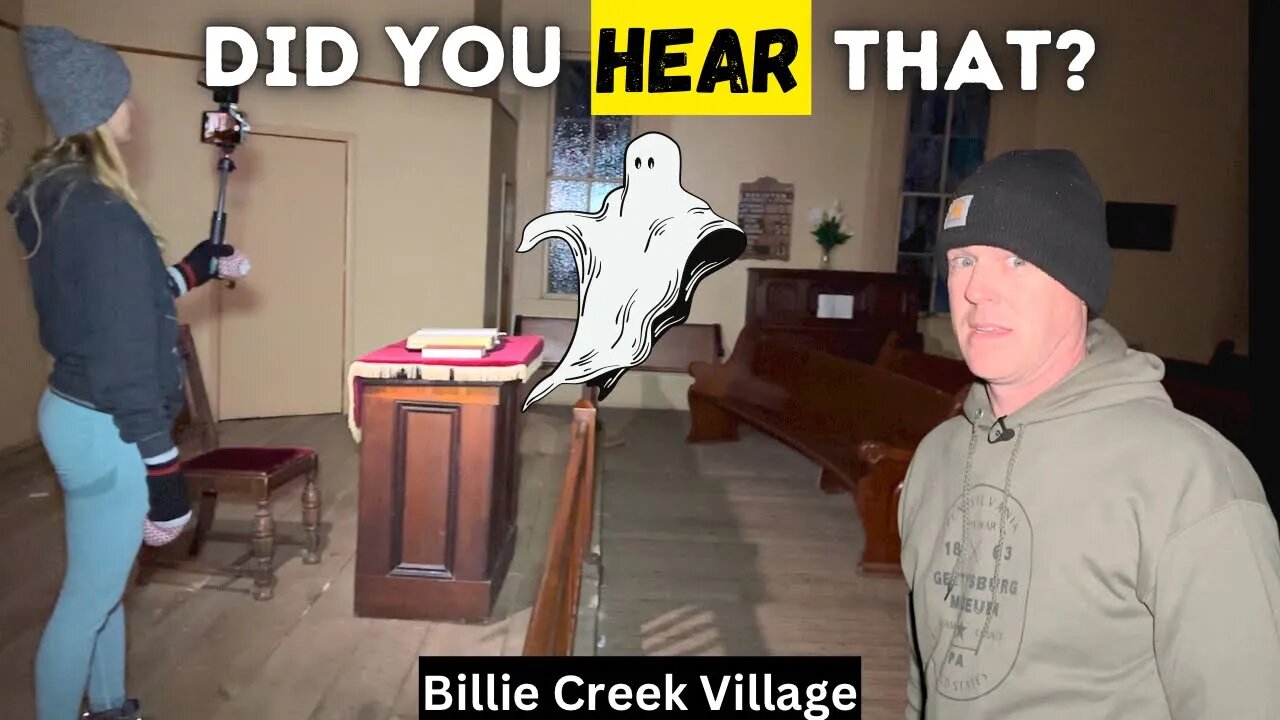 A Night Alone In Old Billie Creek Village (Ghost Hunt!)👻