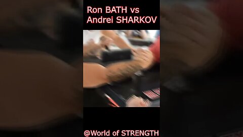The Armwrestling Legend Ron Bath
