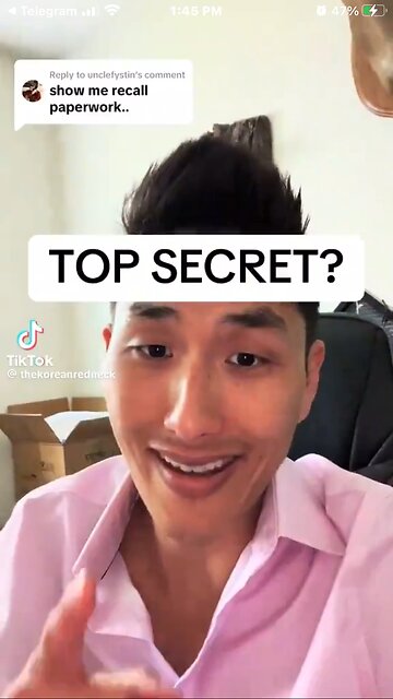 It’s signed Donald J Trump CIC