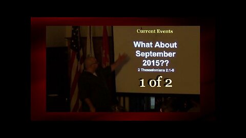 What About September 2015? (Current Events) 1 of 2