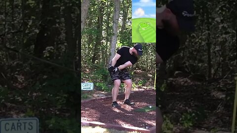 Mussleburgh Old Course - Hole 9 #Shorts #Golf #GarminR10 #Golfing #Golfer #SimGolf #YoutubeShorts