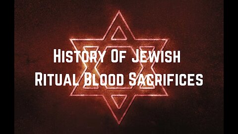 History Of Ritual Blood Sacrifices